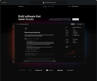 Interfere website built with WPCursor
